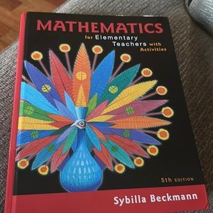Mathematics for Elementary Teachers with Activities FIFTH edition